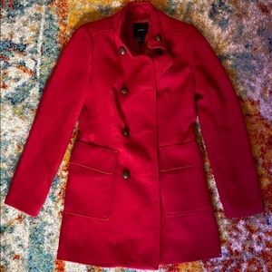 Red Peacoat